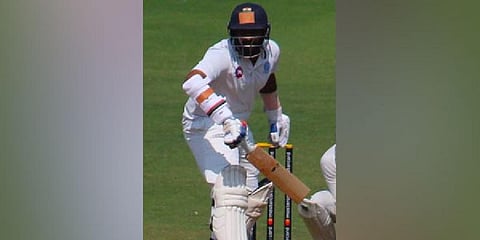 Andhra skipper Hanuma Vihari. (Photo | ANI Twitter)