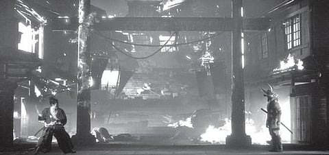 ‘Trek to Yomi’ has some stunning visuals in black and white, and the game plays like a top-tier samurai movie from a century past.