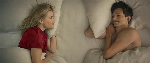 Reese Witherspoon, left, and Ashton Kutcher in a scene from 'Your Place or Mine.' (Photo | Netflix/AP)