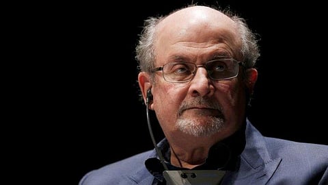 Author Salman Rushdie. (File Photo | AFP)