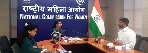 MLC Kaushik Reddy appears before the National Commission for Women on Tuesday