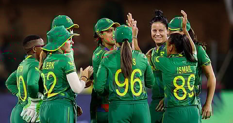 The Proteas finished second in Group 1, behind defending champions Australia who won all their four matches. (Photo | ICC Twitter)