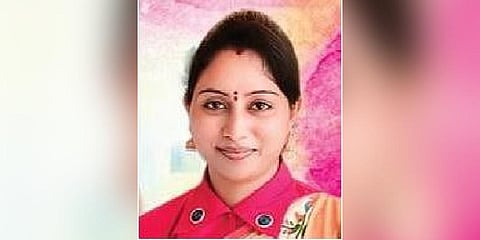 Former chairperson of Jagtial Municipal Corporation, Boga Sravani. (File photo)