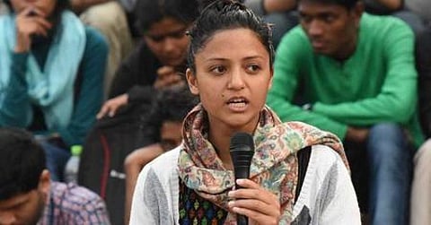 JNU student Shehla Rashid Shora