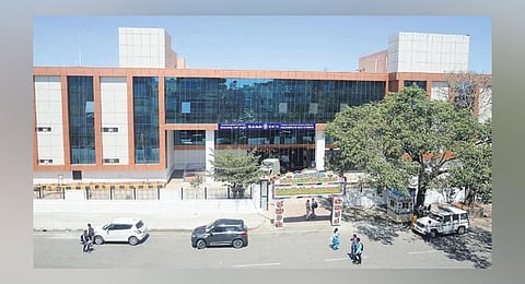 A view of the Kalasipalya bus stand which was inaugurated by Chief Minister Basavaraj Bommai in Bengaluru on Friday | Shashidhar Byrappa