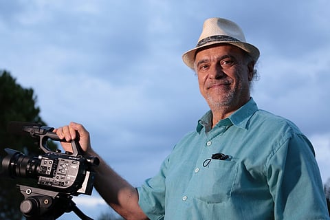 Italian filmmaker Lakshen Sucameli. (Photo | Ten Thousand Shades of Osho)