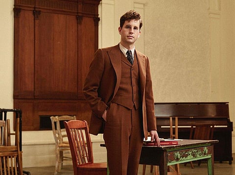 Ben Platt in character as Leo Frank from the Broadway musical 'Parade.' (Photo | AP)
