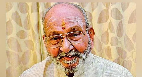 Legendary filmmaker, Kala Tapasvi K Viswanath. (File Photo)