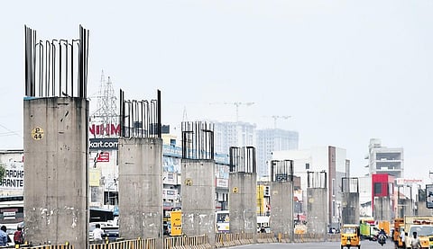 Of the 20.5-km stretch, the double-decker corridor will be limited to 14 km, from Maduravoyal to Napier Bridge | P Jawahar