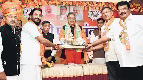 Satish Poonia attended the Pravasi Prakoshth meeting in Chennai | Ashwin prasath