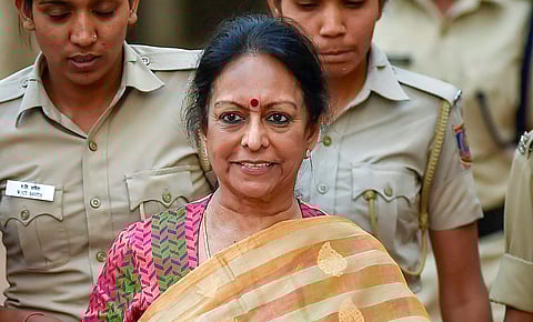 Former Union Minister P Chidambaram's wife Nalini Chidambaram (File | PTI)