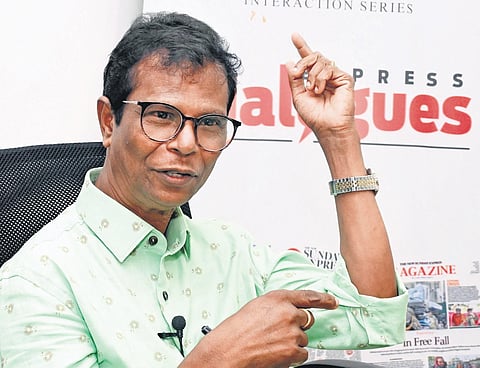 EXPRESS DIALOGUES | I’ve a complex because of my body, background, but that’s what made me what I’m today: Indrans