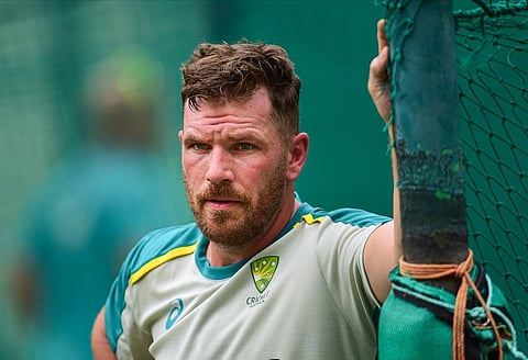 Australian cricketer Aaron Finch. (Photo | PTI)
