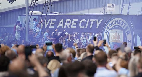 Manchester City has been accused of numerous breaches of the Premier League's financial regulations between 2009-18. (Photo | AP)