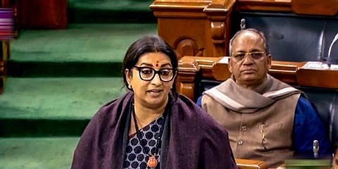 Union Minister Smriti Irani