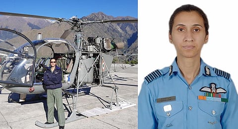 Indian Air Force Group Captain Shaliza Dhami.