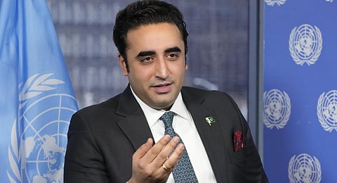 Pakistani Foreign Minister Bilawal Bhutto Zardari