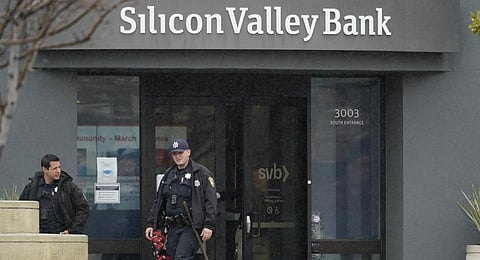 The Federal Deposit Insurance Corporation is seizing the assets of Silicon Valley Bank, marking the largest bank failure since Washington Mutual.(Photo | AP)