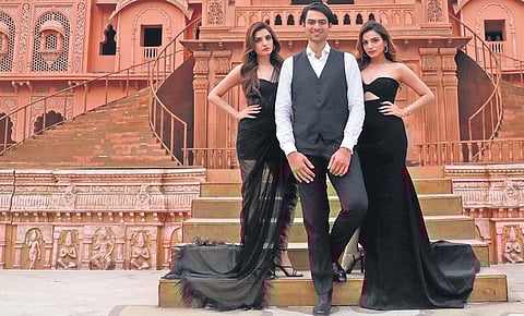 Prakriti, Matteo, and Sukriti.