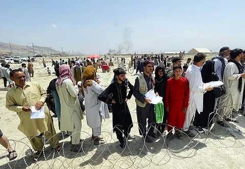 Afghan refugees. Image used for representational purpose only. (File Photo | AP)