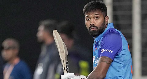 Indian skipper Hardik Pandya (Photo |PTI)