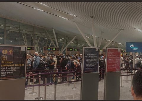 Representational image of Kempegowda International Airport.