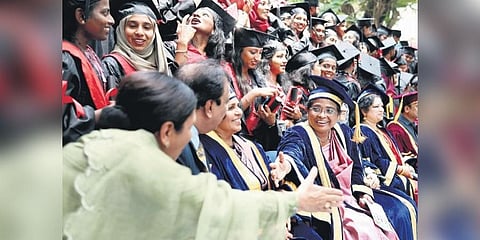 The convocation ceremony held at Government Law College on Saturday | Nishad T Ummer