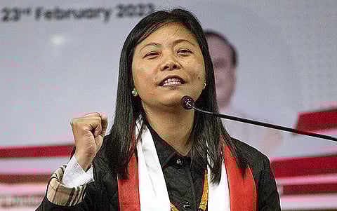 Nationalist Democratic Progressive Party's Hekani Jakhalu won the Dimapur III seat to become the first woman to be elected to the Nagaland legislative assembly. (Photo | PTI)