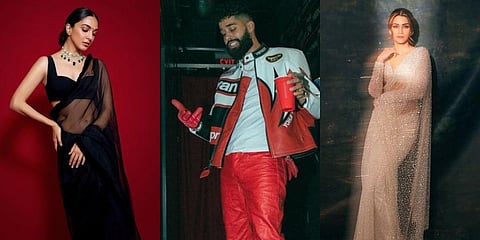 Kiara Advani, AP Dhillon and Kriti Sanon (Photo | Instagram)