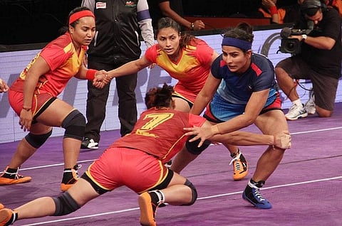 A test tournament, Women's Kabaddi Challenge, involving three teams -- Firebirds, IceDivas, and StormQueens -- had already been organized in 2016. (Photo | Pro Kabaddi League Facebook)