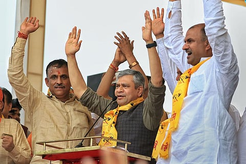 Railway Minister Ashwini Vaishnaw at the event. (Photo | PTI)