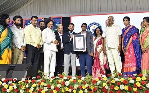 Vignan University breaks Guinness World Records