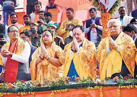 Power Games: Khattar, Chauhan to remain BJP face in Haryana, MP