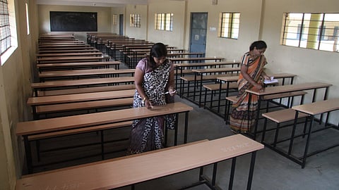 The controversy erupted on Monday after a group of students put up a banner with the words ‘Killer Group’ at the college gate.