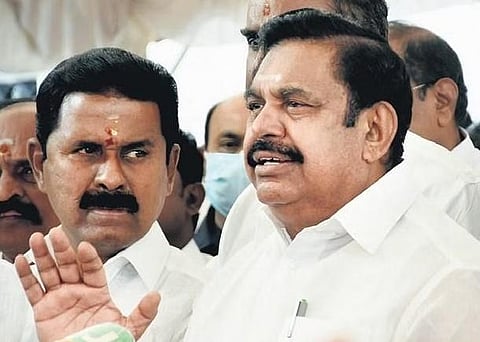 AIADMK leader Edappadi K Palaniswami interacting with media | Ashwin Prasath