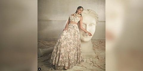 Redefining couture, renowned fashion designer Shehla Khan launched her latest collection, Venus. (Photo | Shehla Khan Instagram)