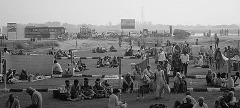 A still from the trailer of the movie 'Bheed' (Photo | YouTube)