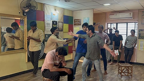 Playing around the same ideas, while breaking the moulds of a set format, the actors of team Sutradhar are all set to perform their latest production, Juggernaatuso on March 24 at Nishumbita theatre.