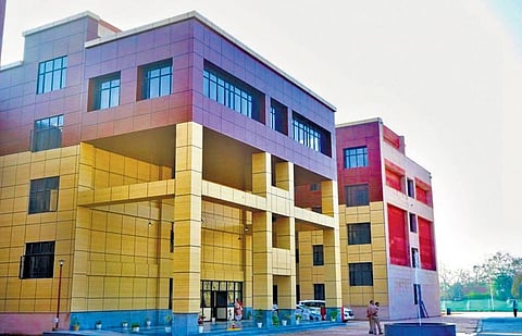 A newly built government school in the national capital