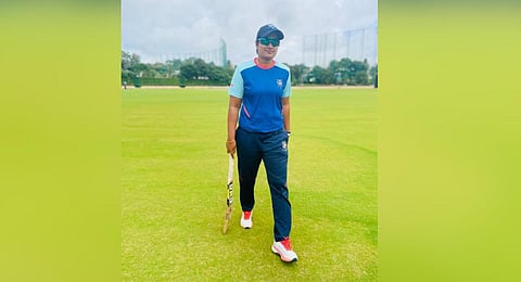 R S Saranya, cricket coach