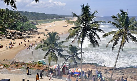 Officials say Adimalathura beach, located close to Kovalam, will be transformed into an international tourist destination. (Photo| B P Deepu)