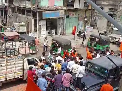 Violence erupted between Hindus and Muslims in Vadodara during a Ram Navami procession.