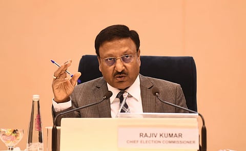 Rajiv Kumar, Chief Election Commissioner. (Photo | Parveen Negi, EPS)