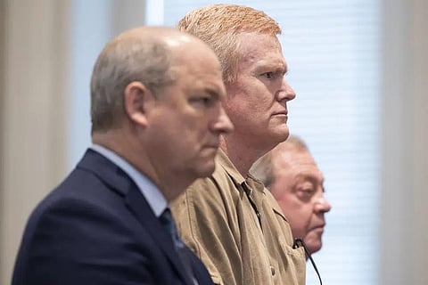 Alex Murdaugh is sentenced to two consecutive life sentences for the murder of his wife and son by Judge Clifton Newman on March 3, 2023. (Photo | AP)