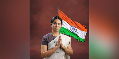 Karnataka Congress MLA Laxmi Hebbalkar. (Photo | Laxmi Hebbalkar Facebook)