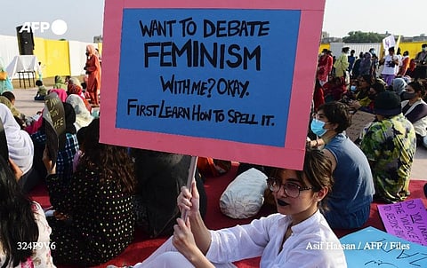 Hundreds of women are killed by men in Pakistan each year over 'honour'. (Photo | AFP)