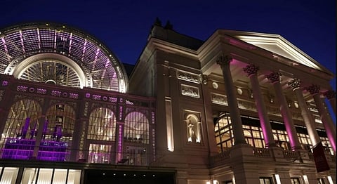 The Paul Hamlyn Hall at the Royal Opera House in Covent Garden, central London. (Photo | AFP)
