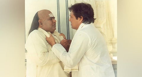 Satish Kaushik and Govinda in Saajan Chale Sasural. (Photo | Twitter)