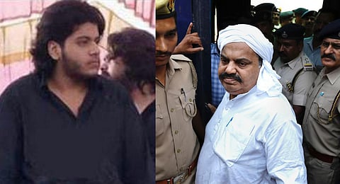 Gangster-turned-politician Atiq Ahmad (right) & his son Asad (left). (Photos | PTI)