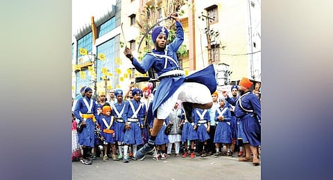 For the Sikh community, the day commemorates the birth of 'Khalsa'